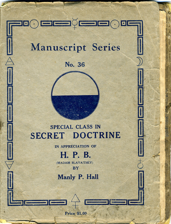 Secret Doctrine by Manly P. Hall